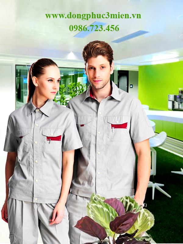 Quần áo bảo hộ lao động LD012 Quần áo bảo hộ lao động LD012
