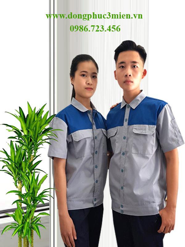 Quần áo bảo hộ lao động LD027 Quần áo bảo hộ lao động LD027
