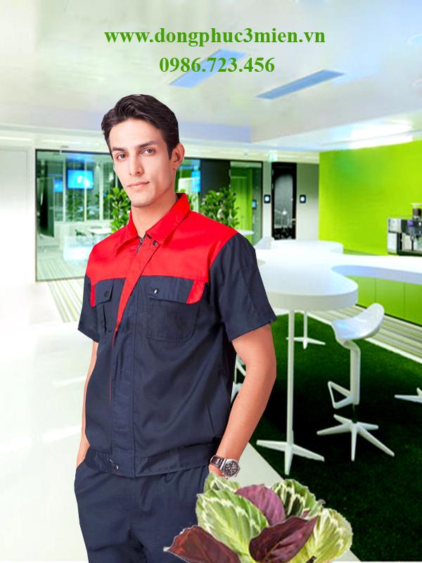 Quần áo bảo hộ lao động LD048 Quần áo bảo hộ lao động LD048