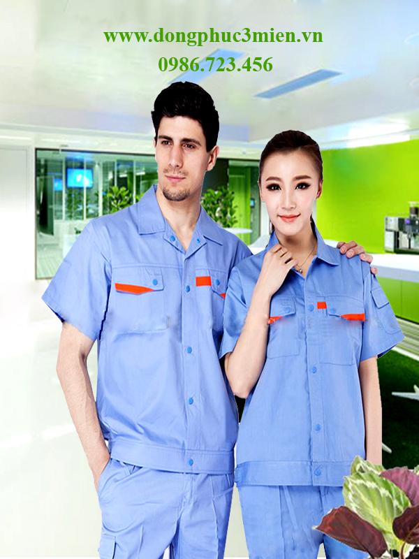 Quần áo bảo hộ lao động LD061 Quần áo bảo hộ lao động LD061