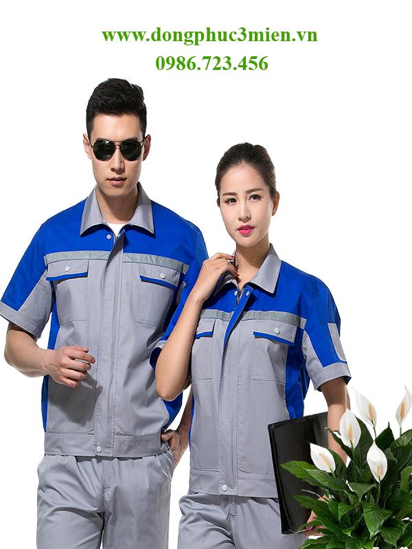 Quần áo bảo hộ lao động LD077 Quần áo bảo hộ lao động LD077