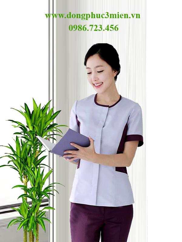Đồng phục nhân viên Spa nữ SP005 Đồng phục nhân viên Spa nữ SP005