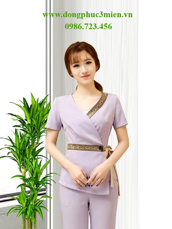 Đồng phục nhân viên Spa nữ SP006 Đồng phục nhân viên Spa nữ SP006