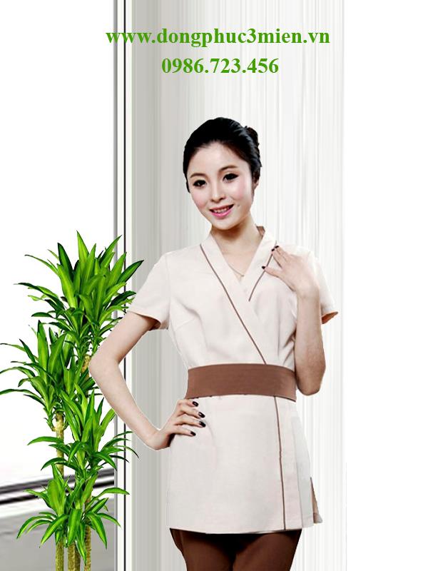 Đồng phục nhân viên Spa nữ SP008 Đồng phục nhân viên Spa nữ SP008