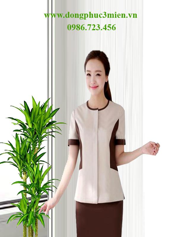 Đồng phục nhân viên Spa nữ SP011 Đồng phục nhân viên Spa nữ SP011