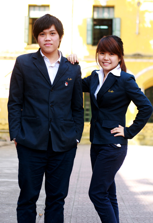 đồng phục học sinh mùa đông