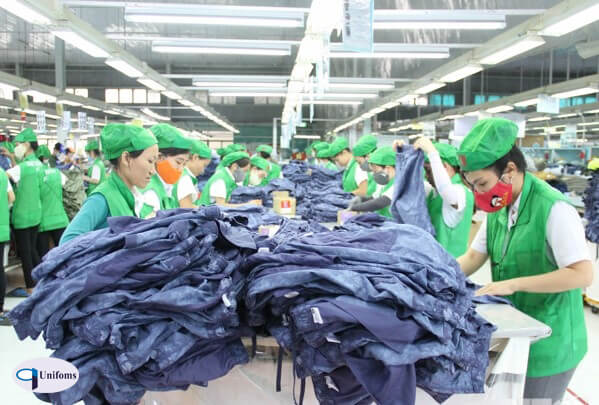 Đồng phục công nhân đẹp