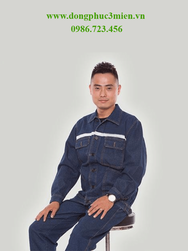 Quần áo chống nóng vải bò CN004 Quần áo chống nóng vải bò CN004