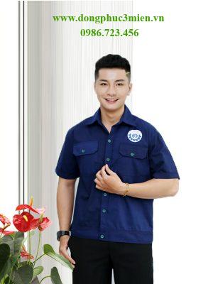 May đồng phục lao động